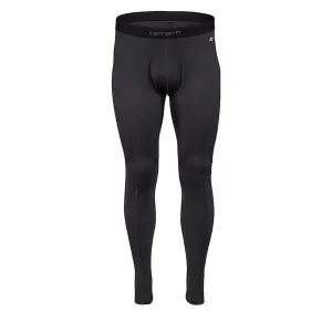 Carhartt Mens Lightweight Grid Base Layer Thermal Work Pants - UL0184-MBLACK