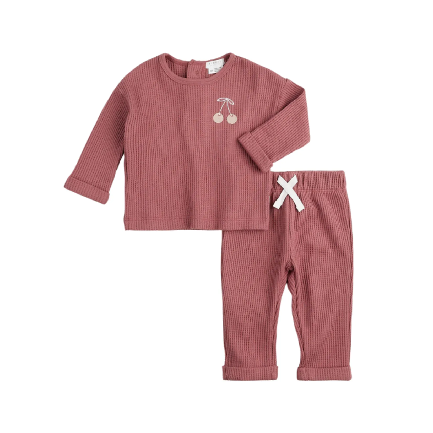 Dark Pink 2pc Set - Top & Pant