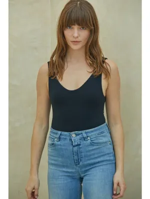 Yours Truly Bodysuit Black